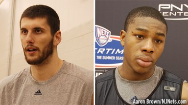 Brian Zoubek and Ben Uzoh