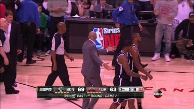 Terrence Ross Mauls Joe Johnson, Scuffle Ensues