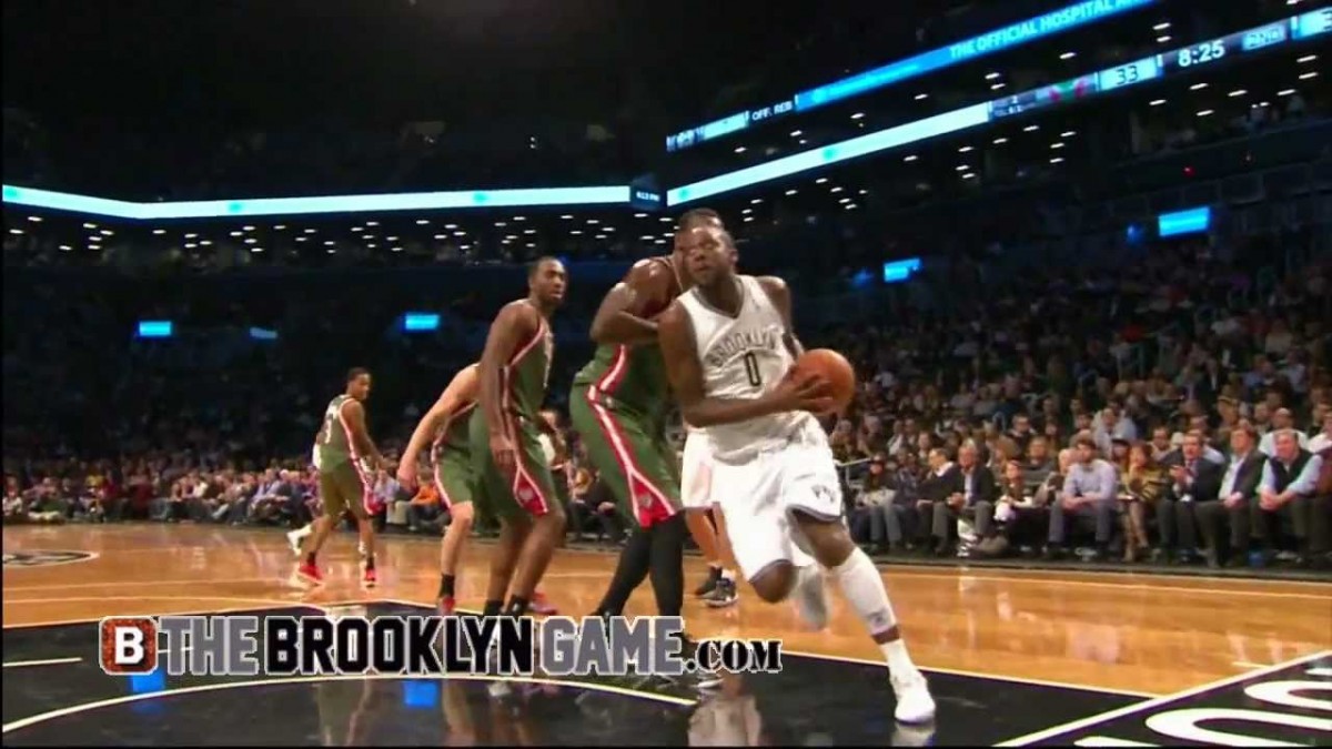 Video: Andray Blatche Gets Fancy With Reverse Layup