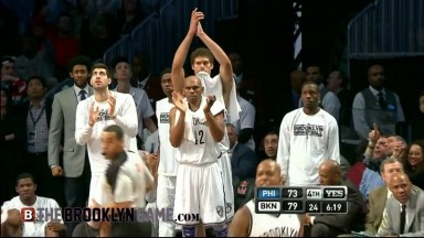 Video: Andray Blatche Posterizes Spencer Hawes