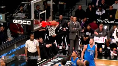 Video: Brook Lopez Lights Up Mavs for 18 in the First Quarter