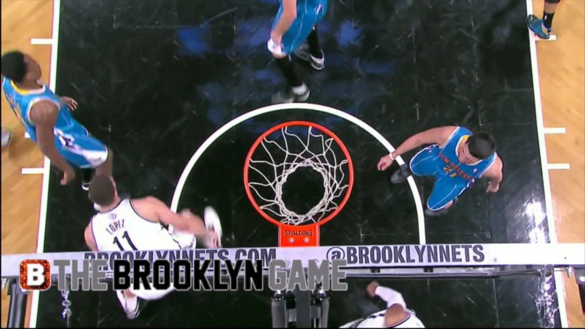 Video: Brook Lopez Posterizes Robin Lopez, Opens Portal To Comic Book Dimension