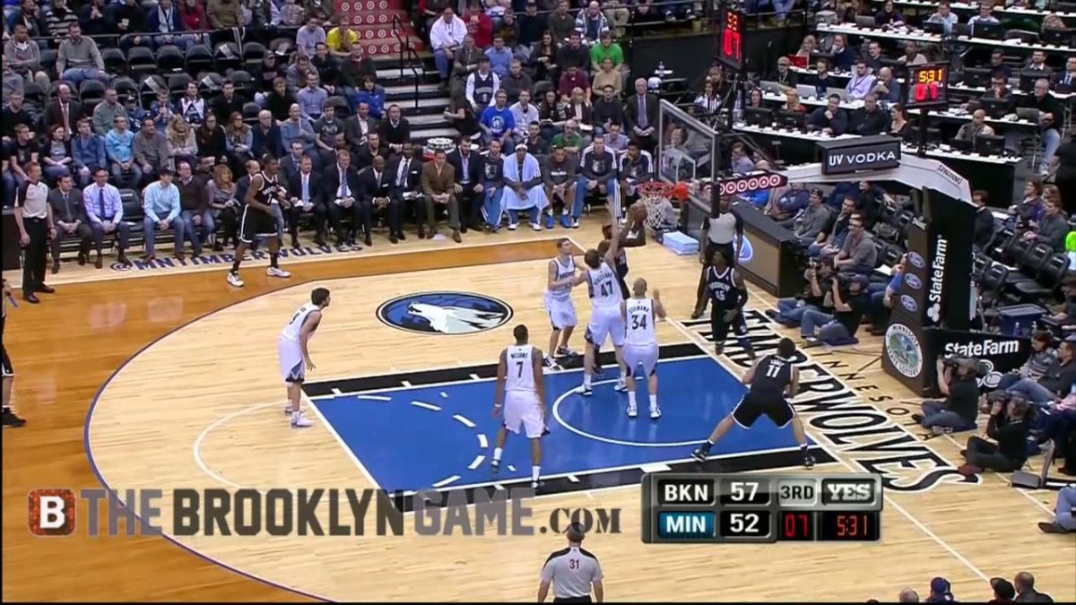 Video: Brook Lopez Throws One Down