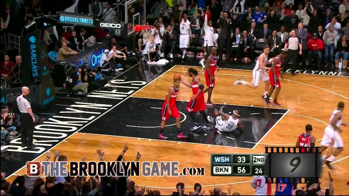 Video: Deron Williams Hits 11 Three-Pointers vs. Wizards