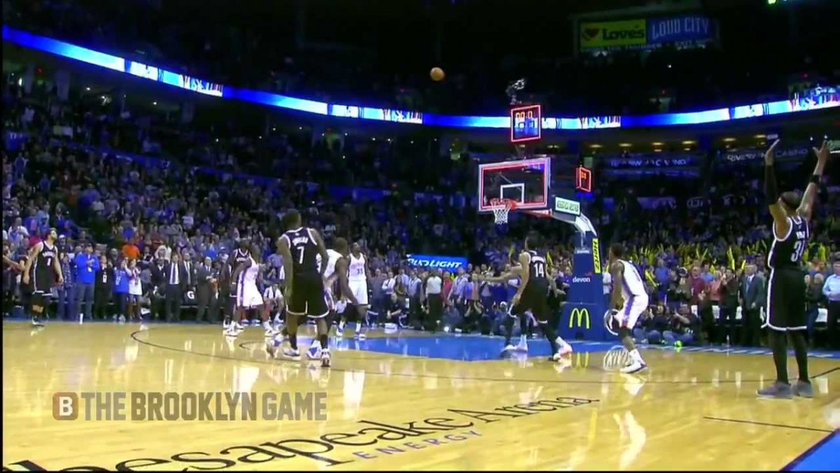 VIDEO: JOE JOHNSON BUZZER BEATER FOR THE WIN