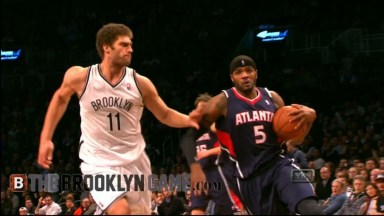 Video: Josh Smith Posterizes Brook Lopez