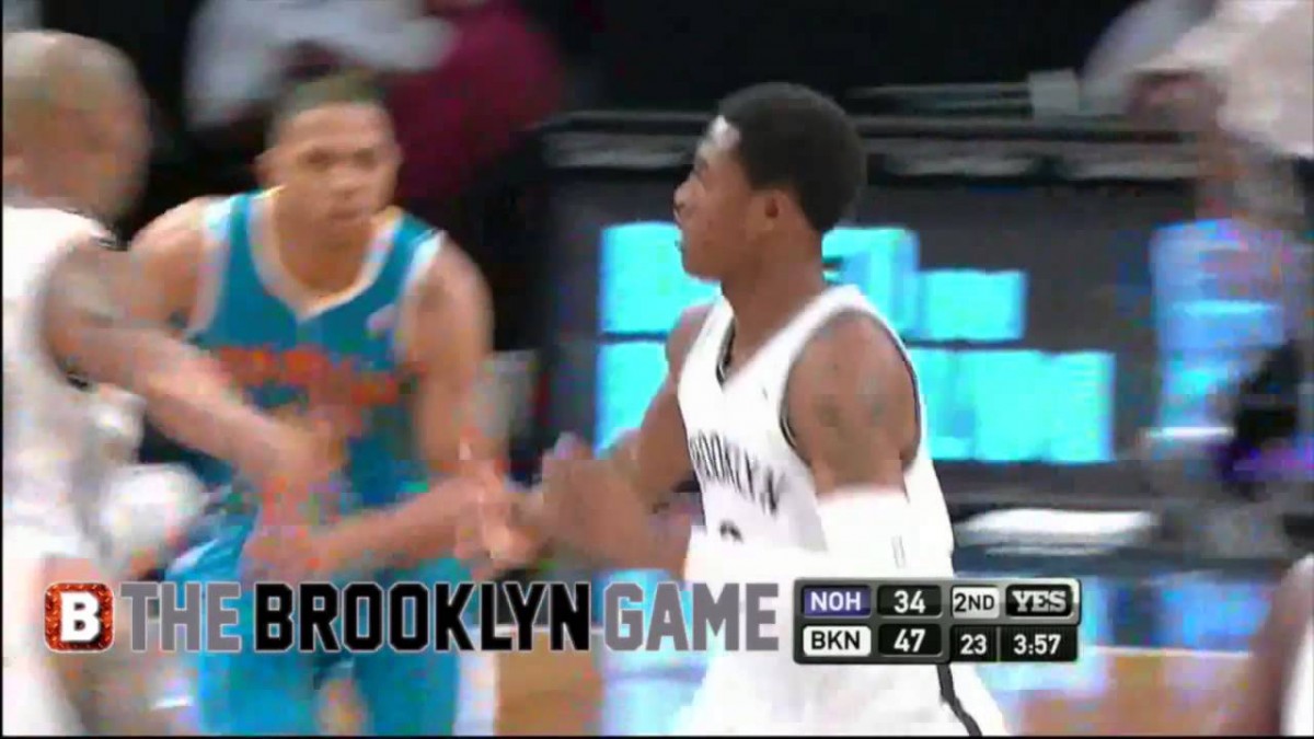 Video: MarShon Brooks drops Eric Gordon, slices for layup