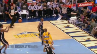 VIDEO: Nets burn past Nuggets on the break