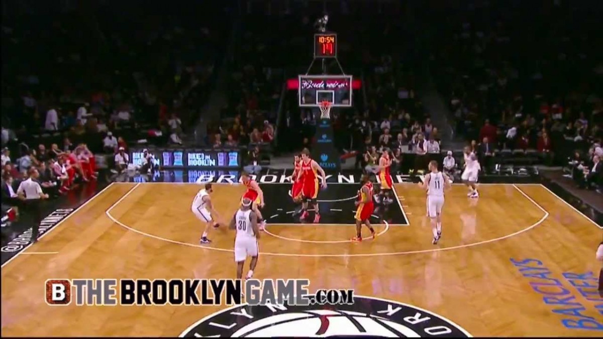 Video: The Nets convert an alley-oop, no, really, the Nets convert an alley-oop