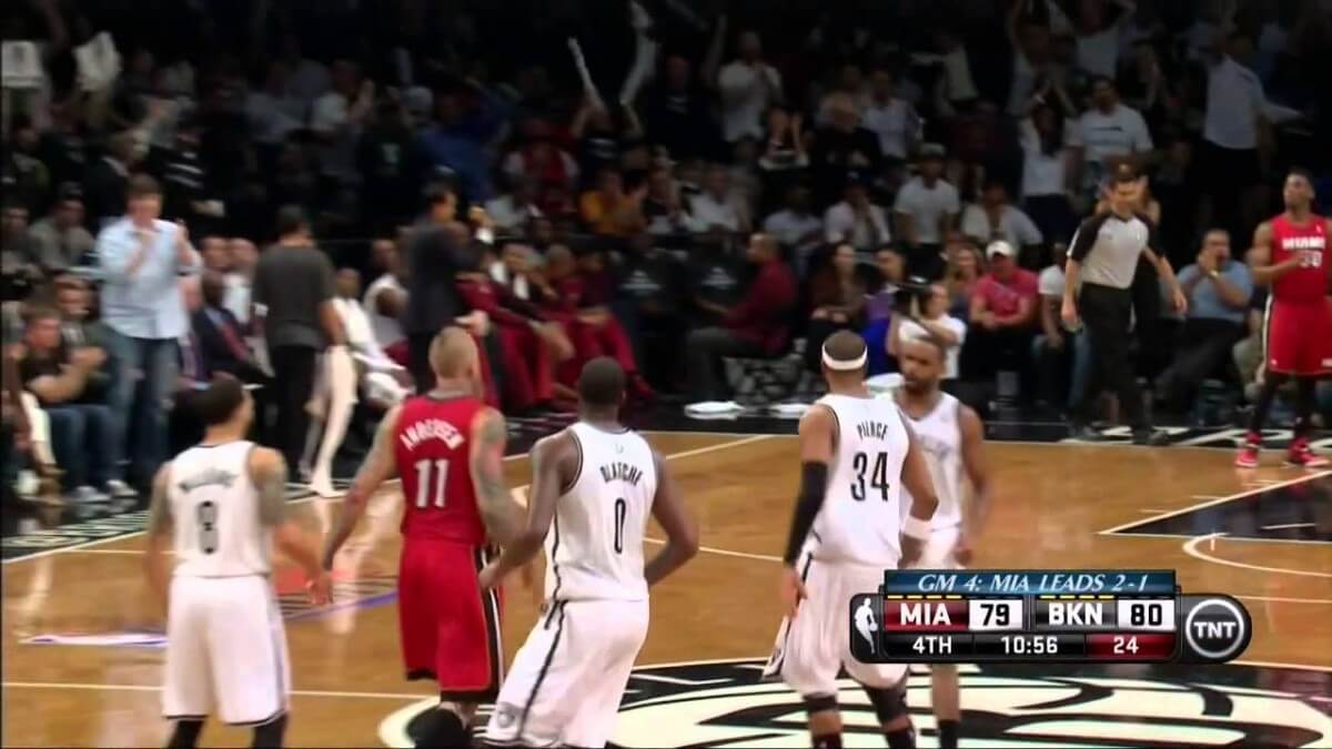 VIDEO: The Paul Pierce Jam That Put the Nets in the Lead For First Time in Q4