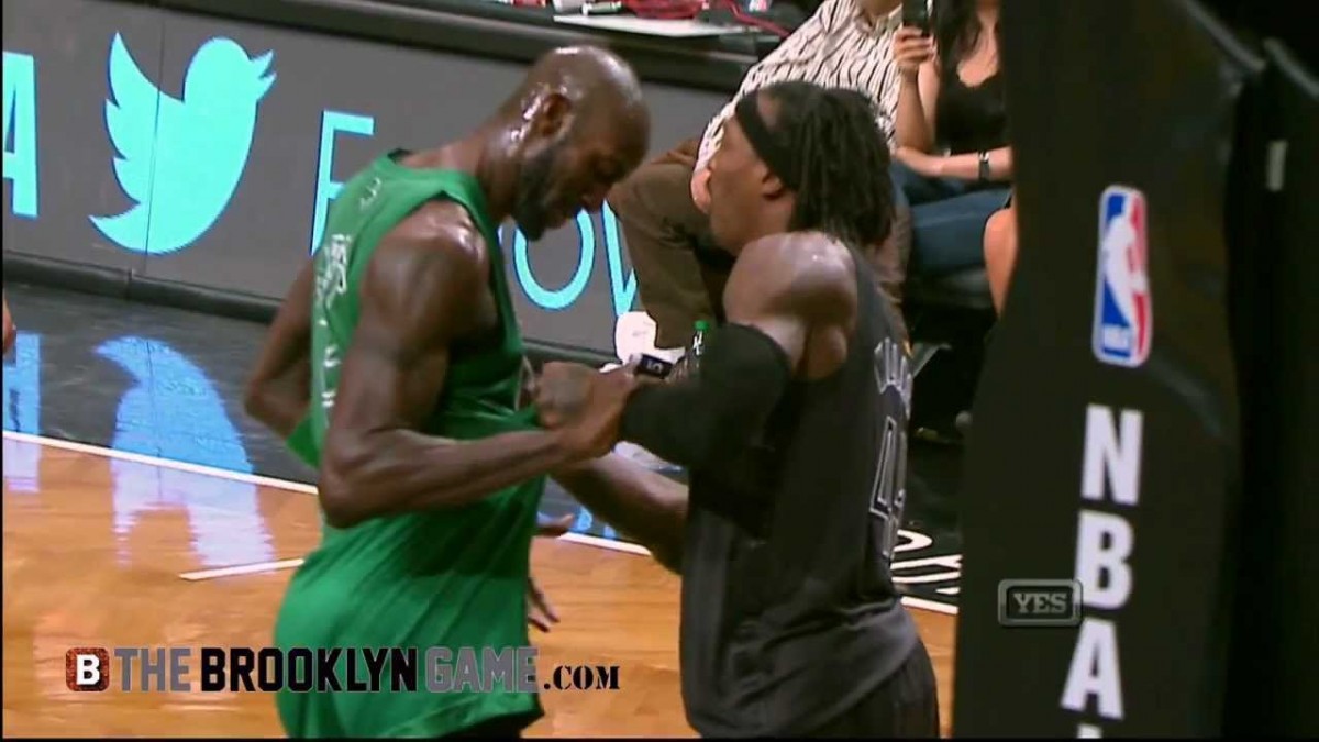 Video: Wallace & Garnett Scuffle Once Again