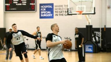 WATCH: Nets Practice Filmed In Super Slow Motion